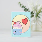 Carte Postale Love Cupcake (Debout devant)