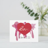 Carte postale "Love Deeply" (Debout devant)