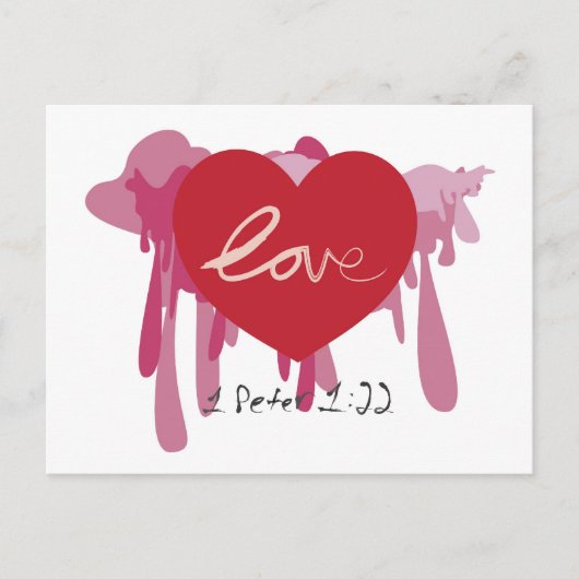 Carte postale "Love Deeply" (Devant)