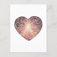 Love Doodle Heart Art Abstrait
