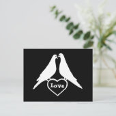 Carte Postale Love Doves (Debout devant)