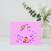 Carte Postale LOVE ECHO - Bande dessinée Tweetlercools 3 (Debout devant)