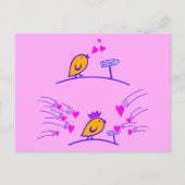 Carte Postale LOVE ECHO - Bande dessinée Tweetlercools 3 (Devant)