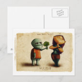 Carte Postale Love Eétrange Criters (Devant / Derrière)