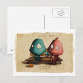 Carte Postale Love Eétrange Criters (Devant / Derrière)