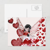 Carte postale Love Fairy (Devant / Derrière)