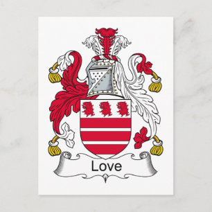 Carte Postale Love Family Crest