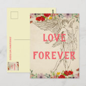 Carte postale Love Forever (Devant / Derrière)