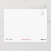 Carte postale Love Free Speech (Dos)