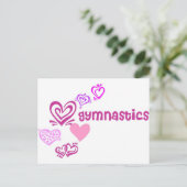 Carte Postale Love Gymnastique (Debout devant)