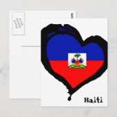Carte Postale Love Haiti (Devant / Derrière)