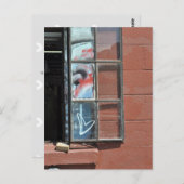 Carte Postale Love heart graffiti (Devant / Derrière)