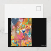 Carte postale Love Hearts (Devant / Derrière)