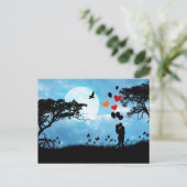 Carte Postale Love illustration (Debout devant)