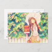 Carte Postale Love in Summer Postcard (Devant / Derrière)