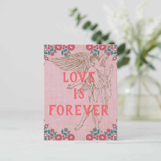 Carte Postale Love is Forever Postcard (Debout devant)