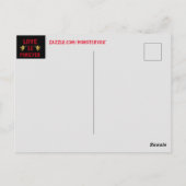 Carte Postale Love is Forever Postcard (Dos)