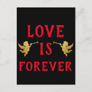 Carte Postale Love is Forever Postcard