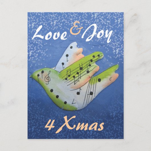 Carte postale Love & Joy 4 Xmas (Devant)