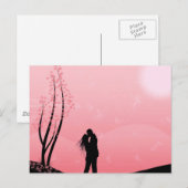 Carte Postale Love (Kissing) (Devant / Derrière)