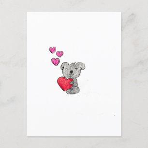 Carte Postale Love Koala Bear