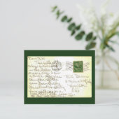 Carte postale LOve LeTer (Debout devant)