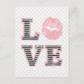 Carte Postale Love Lips (Devant)