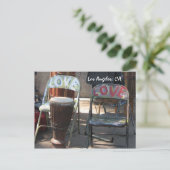 Carte postale Love Los Angeles ! (Debout devant)