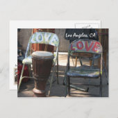 Carte postale Love Los Angeles ! (Devant / Derrière)
