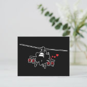 Carte Postale Love Machine Attack Chopper (Debout devant)