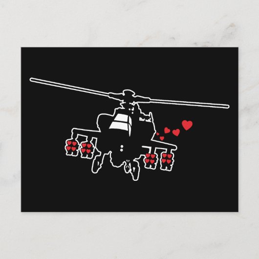 Carte Postale Love Machine Attack Chopper (Devant)