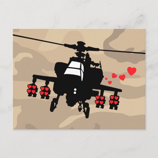 Carte Postale Love Machine Attack Chopper (Devant)