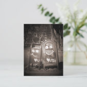 Carte Postale love mailboxes : je vous coeur (Debout devant)