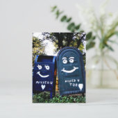 Carte Postale love mailboxes : vous m'avez manqué (Debout devant)