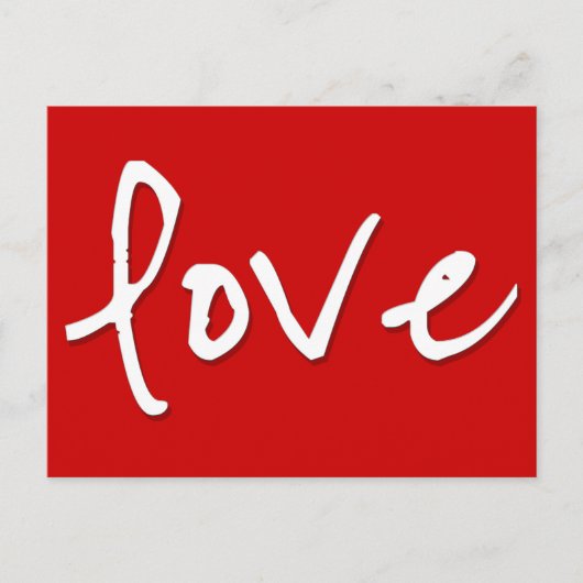 Carte postale Love motivational (Devant)