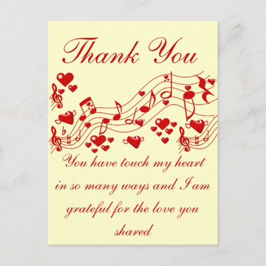 Carte Postale Love Notes_ (Devant)