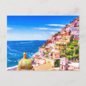 Carte Postale Love Of Positano Italie (Devant)