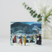 Carte Postale Love of Winter (1914) George Bellows (Debout devant)