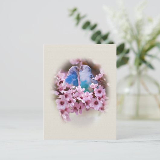 Carte postale Love Parakeets (Debout devant)