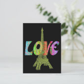 Carte postale Love Paris (Debout devant)