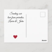 Carte Postale Love Photo (Dos)