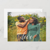 Carte postale Love Photo (Devant / Derrière)