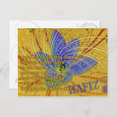 Carte Postale Love Poem par Hafiz (Devant / Derrière)