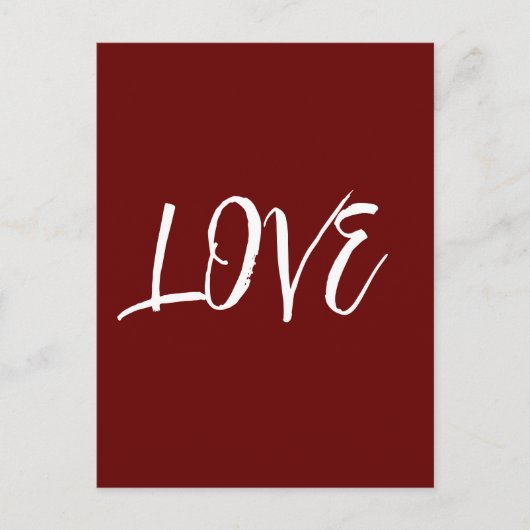 Carte Postale Love Post Card (Devant)