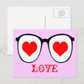 Carte Postale Love postcards (Devant / Derrière)