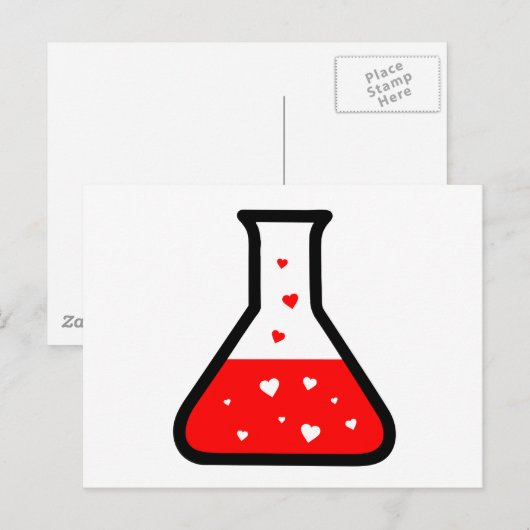 Carte Postale Love Potion (Science) (Devant / Derrière)