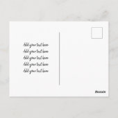 Carte Postale LOVE Retro Baby Photo Faire-part de naissance Keep (Dos)