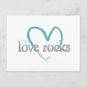 Carte Postale Love Rocks