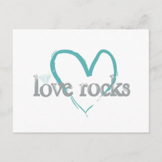Carte Postale Love Rocks
