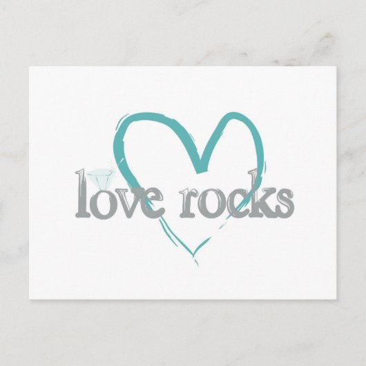 Carte Postale Love Rocks (Devant)